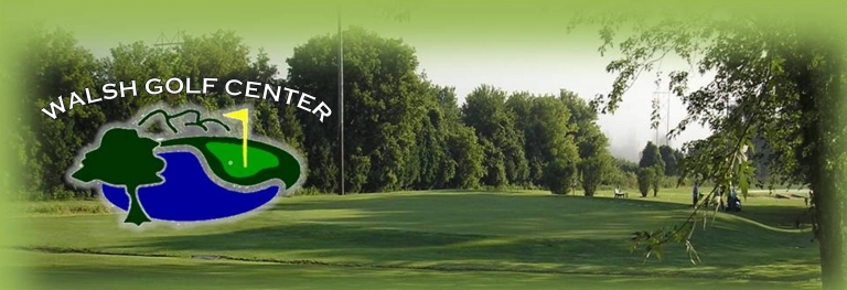Walsh Golf Center front page header
